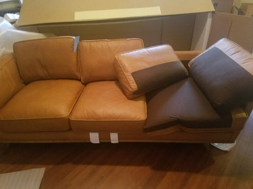 Article Leather Sofa Timber Charme Tan, Elite Leather Furniture Reviews
