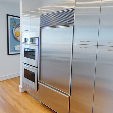 Back Bay Modernism Kitchen