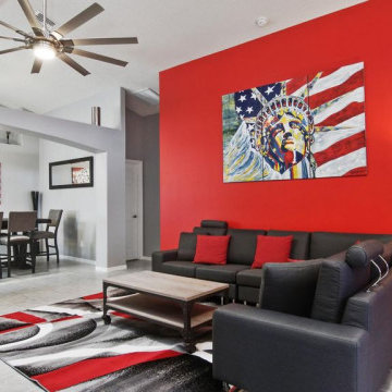 The Legend Villa, Vacation Home Rental, Design Decor Interior with Theme
