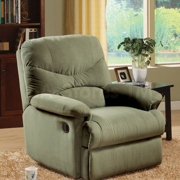 Arcadia Sage Microfiber Recliner