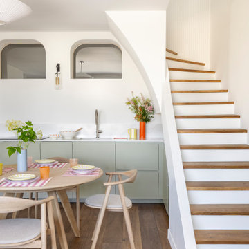 Une cuisine lumineuse au cœur du séjour