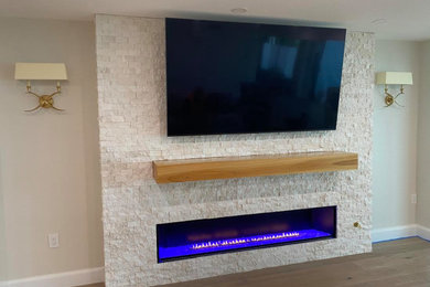 Beach House Fireplace