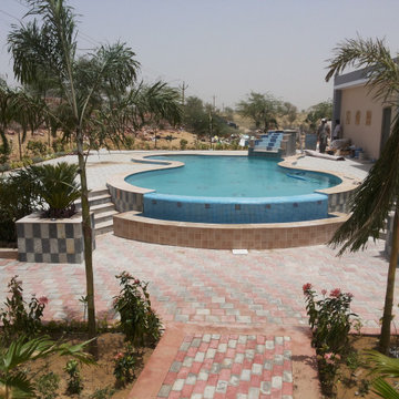 Farm House and swimming pool project - Bikaner