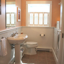 Beadboard with Baseboard Heating