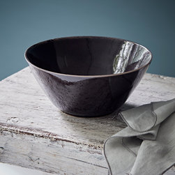 Nordic Coal Salad Bowl by Broste - Bowls