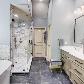 Sophisticated and Timeless Bathroom Design with Premium Features