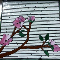 Mosaic Light Boxes, Cherry Blossom Mosaic, - Products