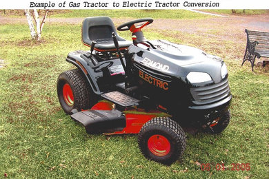 NEW!  D-I-Y Electric Tractor Conversion “KIT”. www.electrictractor.net ￼￼  