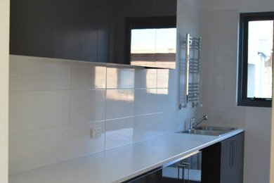 Modern laundry room in Melbourne.