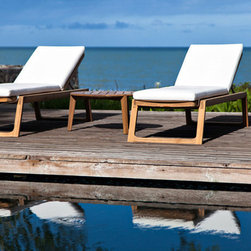 Diuna Adjustab;e Chaise Lounge - Outdoor Chaise Lounges