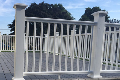 Inspiration for a deck remodel in New York