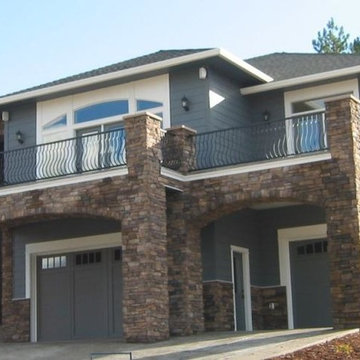 Golf course subdivision home