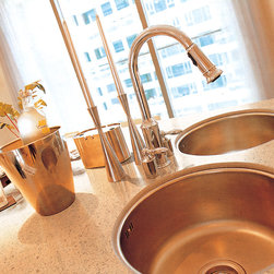 QUARTZ COUNTER TOP AND FLOOR - Kitchen Countertops