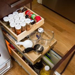 Kitchen Roll Out Shelves - Kitchen Drawer Organizers