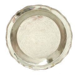 18th Century Spanish Colonial Silver Charger - Serveware
