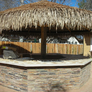 Remodel Tropical back yard