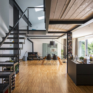 This is an example of an eclectic staircase in Turin.