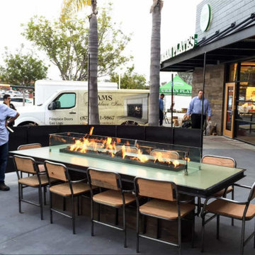 Urban Plates Custom Fire Table – Torrey Pines