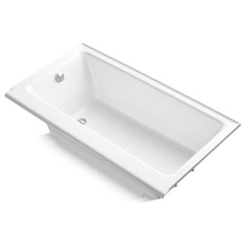 Kohler Highbridge 60" X 32" Alcove Bath w/ Left-Hand Drain, White