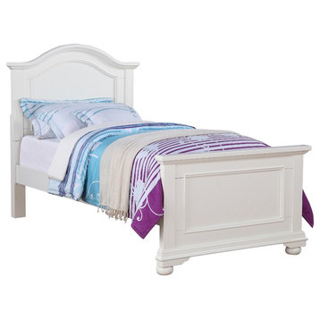 Addison Panel Bed, Twin, White