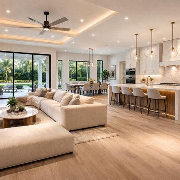 Full Home Remodel in Naples FL | Open Concept Living & Kitchen
