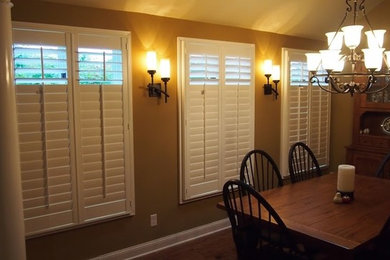 Example of a trendy family room design in Philadelphia