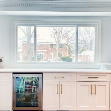 Powder Blue Perfection: Warson Woods Kitchen Transformation