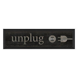 The Artwork Factory - Unplug Print - Prints And Posters