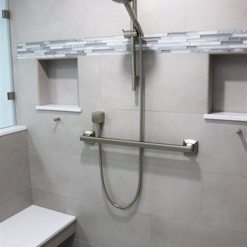 San Ramon Guest Bathroom and Master Bathroom remodel