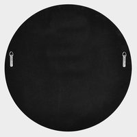 Cheyenne Framed Round Mirror, Black