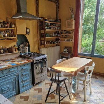 APRES Réorganisation cuisine vintage
