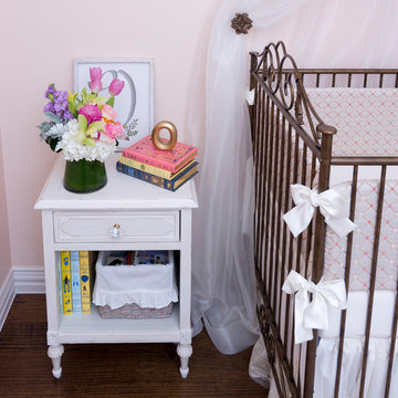 Peachy Roses Baby Room