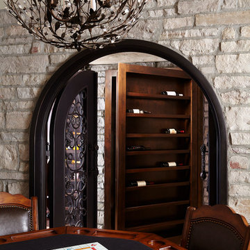 Wine cellar door