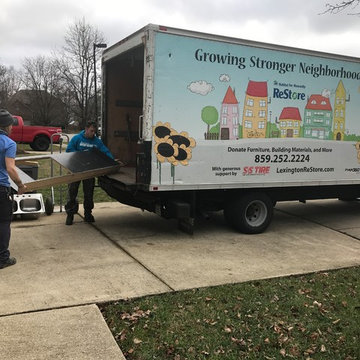 Salvaging kitchen cabinets