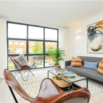 Showhome Apartment Living Room Design, Islington