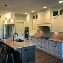 glass cabinetry/hutch/custom details