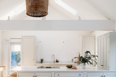Example of a trendy kitchen design in Surrey