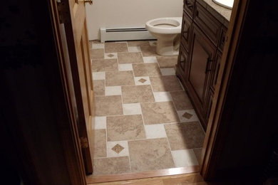 Inspiration for a timeless bathroom remodel in Portland Maine