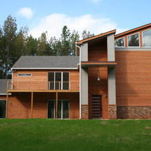 Outside