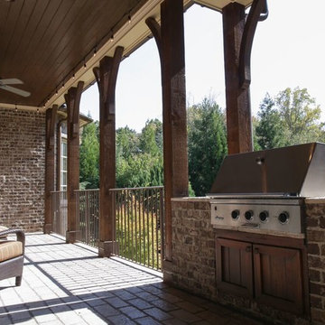 Beautiful Outdoor Grilling Area