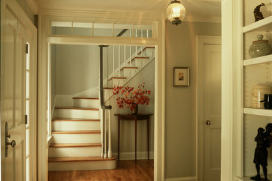 Inspiration for a traditional entryway in New York.