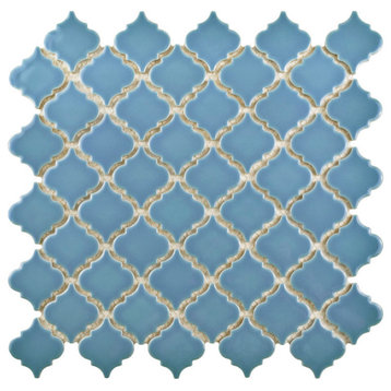 Hudson Tangier Light Blue Porcelain Floor and Wall Tile