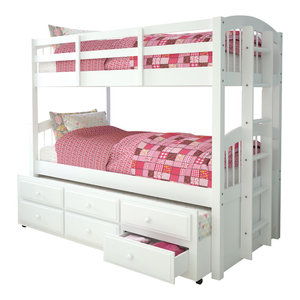 allentown twin over twin bunk bed