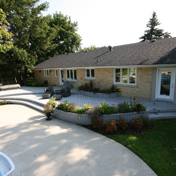 Custom decks by Hickory Dickory Decks using Veka decking.
