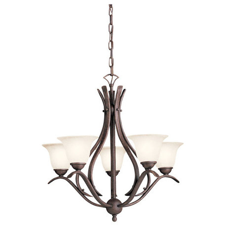 Chandelier 5-Light, Tannery Bronze