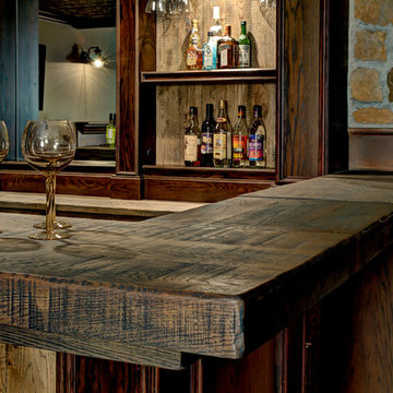 Custom Basement Bar