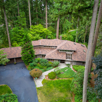 Elegant Composite Shingle Roof in Bellevue, Washington