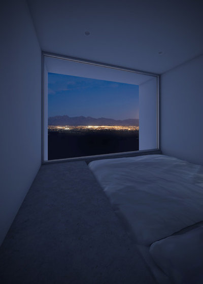 Modern Bedroom by Edward Ogosta Architecture