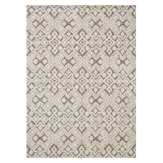 Loloi II Neda Natural / Ivory Area Rug - Contemporary - Rugs - by