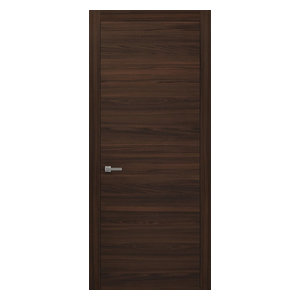 Planum 0010 Interior Door Slab Chocolate Ash No Pre Drilled